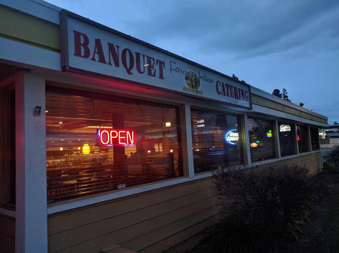 Google street view image of Favorite Indian Restaurant