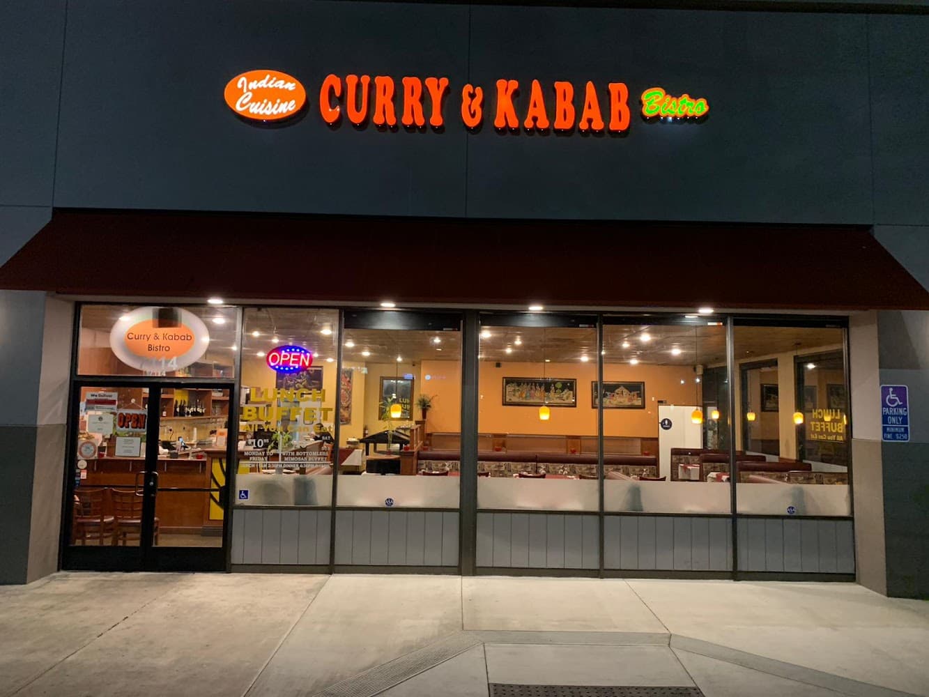 Google street view image of Curry And Kabab Bistro